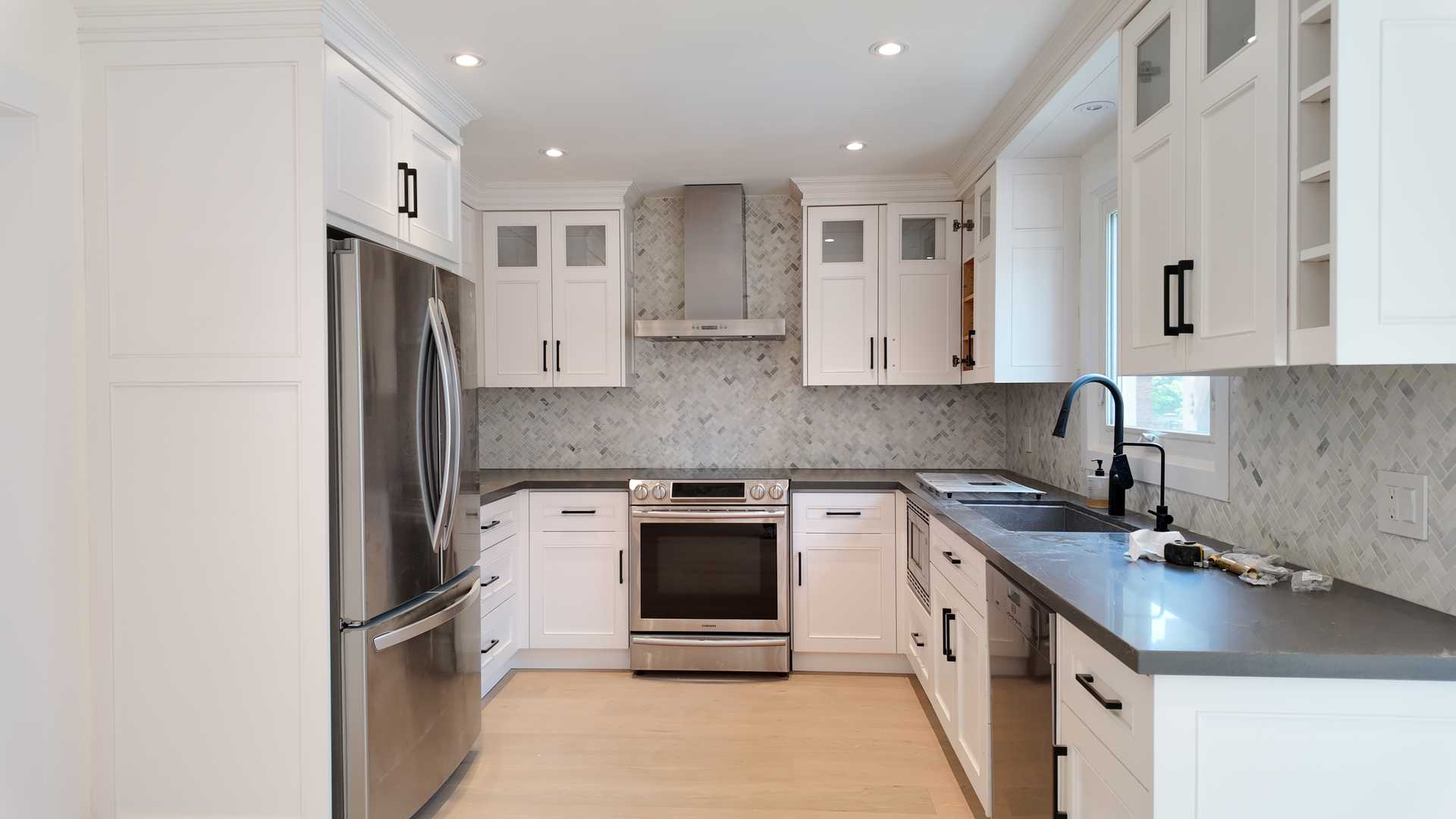 Full house renovation - includes tv wall, customize kitchen, closets,