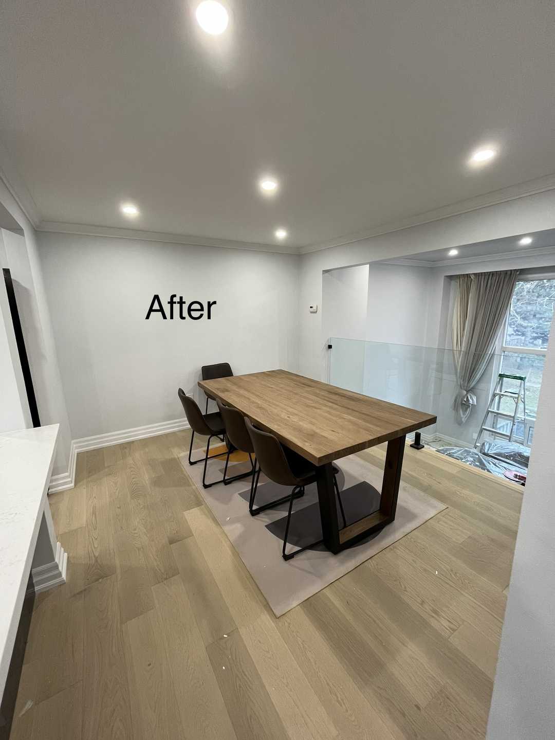 Whole floor reno